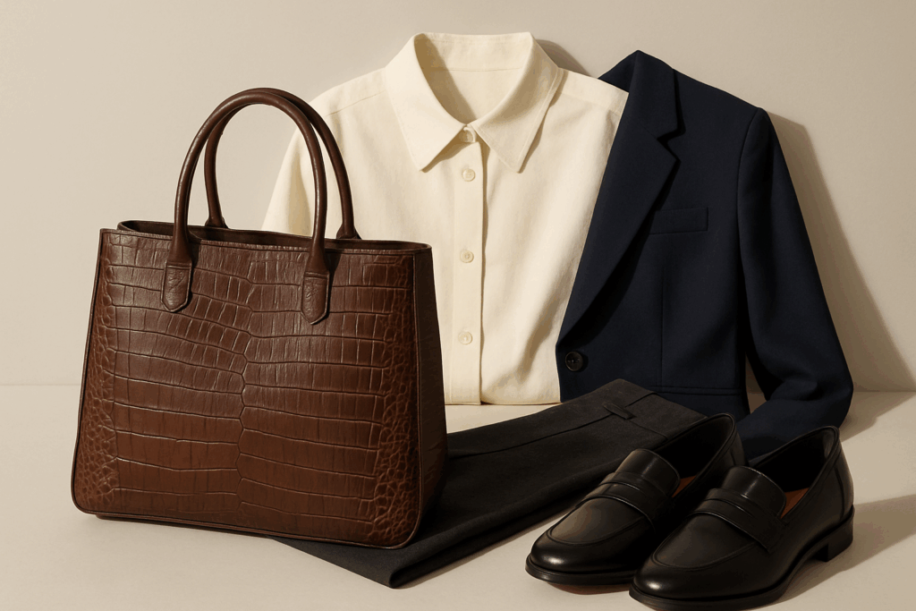 Croc Bag Totes and the Polished Workwear Shortcut — NYC Style Journal