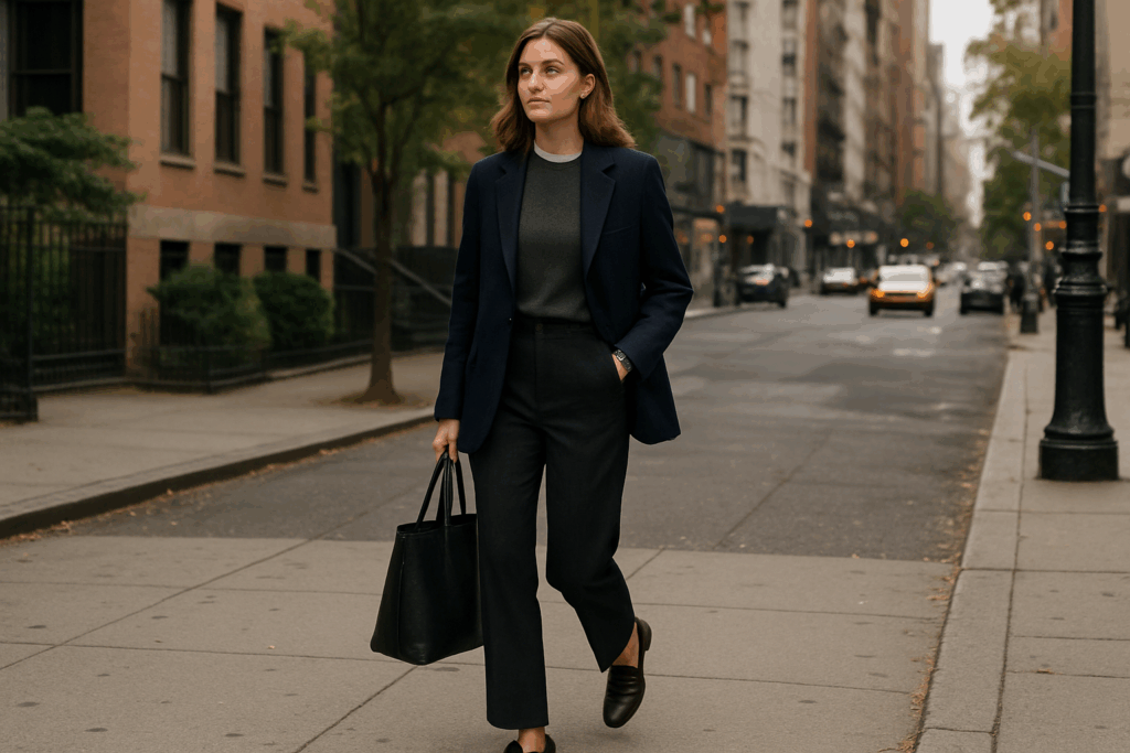 Layered Lightweight Knits: Styling Guides for Early Fall NYC Workdays — NYC Style Journal